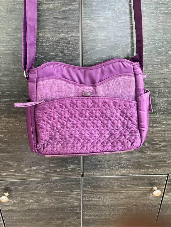 lug Handbags - New Lug Concord Purple Wings Bag